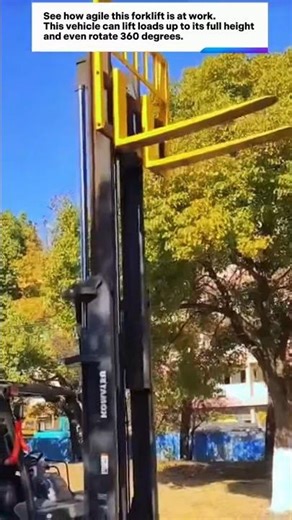 Power and Precision: Forklift in Action!