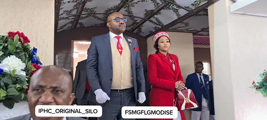 Comforter FLG Modise Wedding Ceremony at IPHC Silo Church