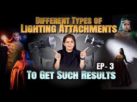 Learn MASTER LIGHTING tutorial with Different types of Attachments & Mounts Godox AD300 & AD400 Pro