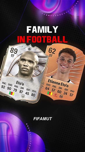 Family in Football! #fc26 #fifa #cardfifa