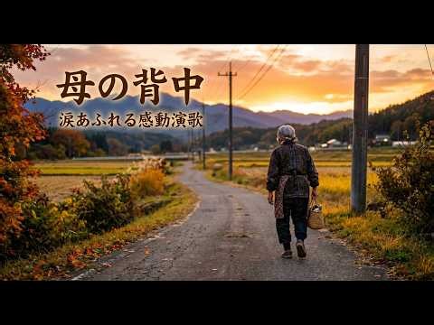 母の背中｜涙あふれる感動演歌｜心に響く人生の応援歌【オリジナル】