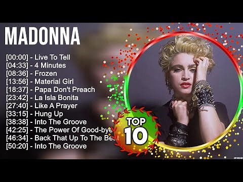 Madonna Greatest Hits ~ Best Songs Of 80s 90s Old Music Hits Collection