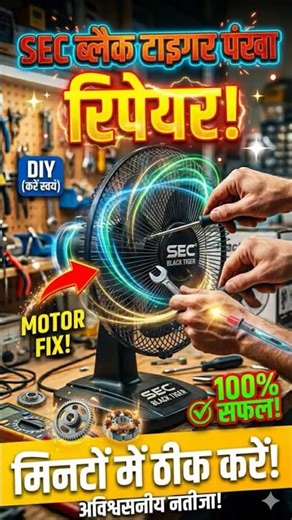 HOW TO REPAIR SEC TIGER TABLE FAN? TABLE FAN REPAIRING#electrical#electronic #technical#diy#mechanic