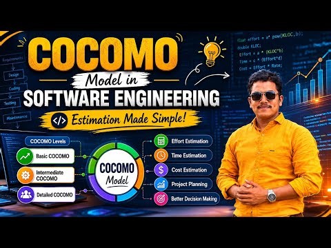 COCOMO Model in Software Engineering | Simple and Easy Concept #softwareengineering