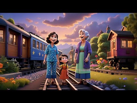 The Singing Rainbow Train | Magical Train Song for Kids | Colorful Adventure Rhyme