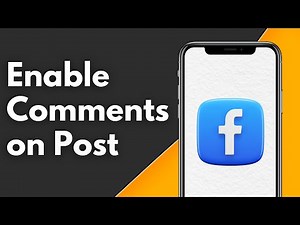 How to Enable Comments on Facebook Post