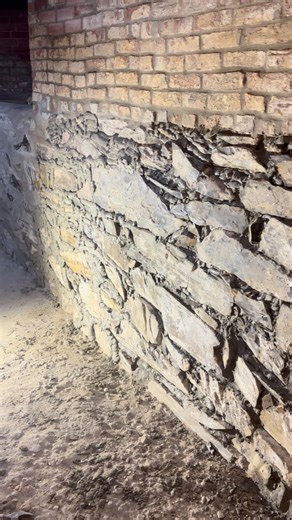 Rudys Masonry on Instagram: "Basement foundation repointing"