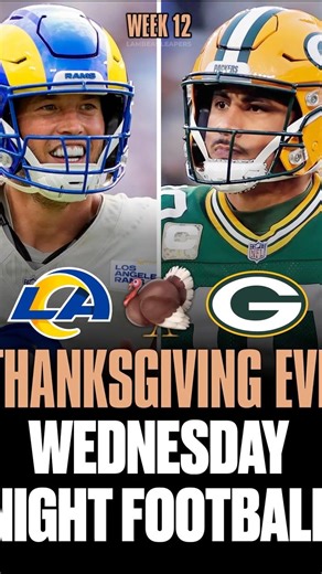 Packers at Rams on Thanksgiving Eve 2026