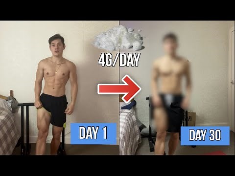 30 Days CREATINE Transformation !