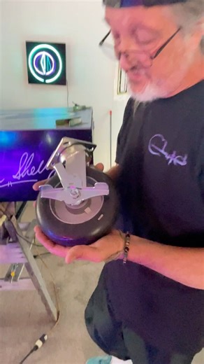 I just wanted to say thank you again to Caster City I think the base of the Mustang weigh about 85 pounds before I put these on and they’re heavy so now the base is definitely over 100 pounds #neon #custom #handmade #3d #art #mustang | Bent Custom Neon