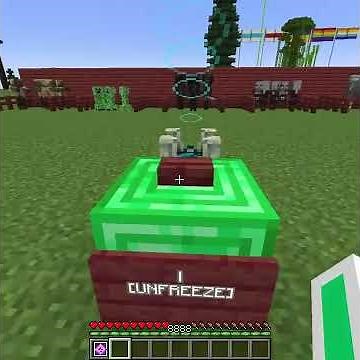 Cursed OP Ender Turret in Minecraft