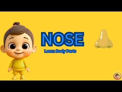 Nose for Kids | Learn Body Parts for Toddlers | Happy ABC Kids
