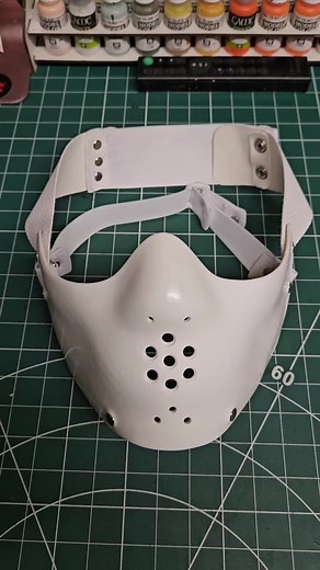 Lecter Series Asylum Ant Bite Restraint Mask ,Vacumm Formed High Impact Plastic Blank Decked Out With Fully Adjustable Elastic Neck Strap And Leather And Elastic Head Strap .Available Now To Pre-Order Only From My Etsy Shop Just Visit ...... https://maniacmasks.etsy.com #horrormania #horrorcrew #horrorobssessed #horrorshop #masks #maskmaking #MANIACMASKS® #etsy #tiktokhorror #jaystead79 #hannibal #hanniballecter #hannibalmask #hannibalseries