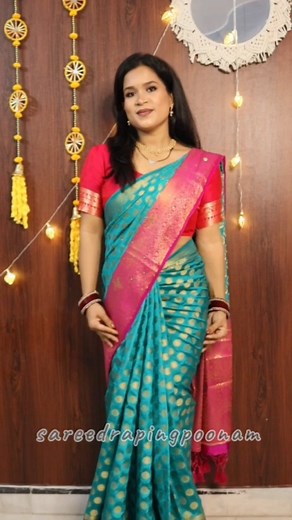 94K views · 1.6K reactions | Step by step silk saree draping tutorial . . #sareedrapingtutorial #saree #sareetips #sareehacks #reels #poonam_sareedraping | Drapes by Poonam | Facebook