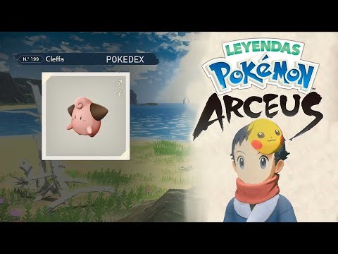 Donde encontrar a Cleffa - 199 Pokedex de Hisui - Pokemon Leyendas Arceus