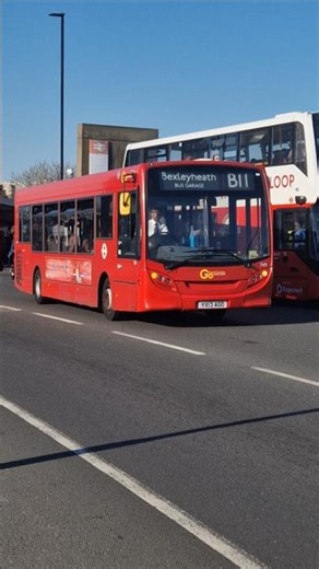 W engine, YX13AGO 749 Enviro 200 on route B11 to Bexleyheath Bus Garage (BX)