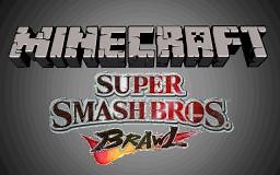 Super Smash Bros in Minecraft - PVP Map -1, 2 and 4 Players Minecraft Map