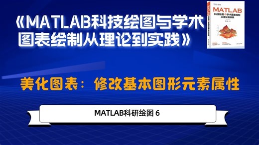 MATLAB科研绘图06 美化MATLAB图表-修改基本图形元素的属性