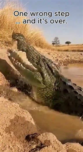 Gone in 3 Seconds… | Aardwolf vs Crocodile