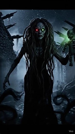 4K Witch Horror Scene | Ghostly Witch in Deserted Village” #bhoot #teamhaunted #thehaunting