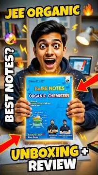 Rohit Aggarwal Sir Made EaJEE For Organic Chemistry| Unboxing And Review | #shorts
