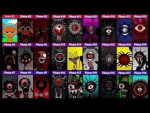 [LIVE] Sprunki Phase 1~18 | Listen to every sound One by One