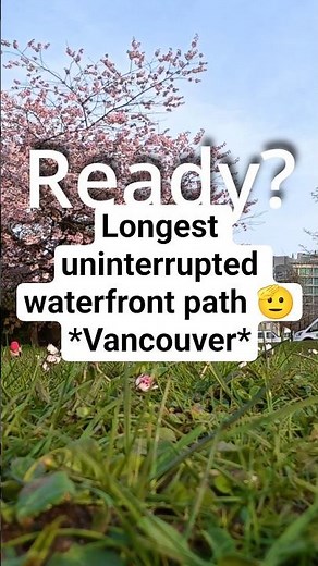 30 Minutes, 4 Views 🌊🌲🌸 Vancouver POV (4K) #travel #lake #nature #POV #running #vancouver #canada