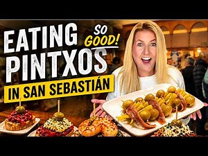 What Eating Pintxos in San Sebastián is REALLY Like 🇪🇸 (Pinxtos Tour)
