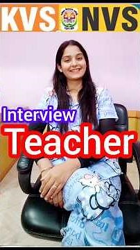 KVS interview #short | Nvs interview tips | How to prepare kv teacher interview