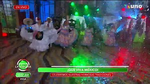 673K views · 2.7K reactions | ¡Con este hermoso baile regional, celebramos en #VLA nuestras tradiciones y el orgullo de ser mexicanos! ¡VIVA MÉXICO!  | Venga La Alegría | Facebook