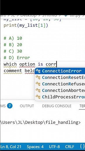 Can You Solve This Python Question?