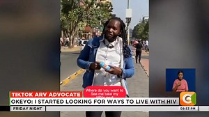 50K views · 1.3K reactions | Tiktok ARV advocate: Ruele Okeyo is an HIV/AIDs advocate. Okeyo takes his ARV drugs publicly on Tiktok. Okeyo: I started looking for ways to live with HIV #FridayNight Lillian Nzisa Muli | Citizen TV Kenya | Facebook