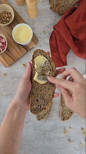 Recette tartines salées au Beurre Tendre Demi-Sel Paysan Breton