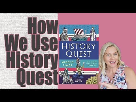 HOW WE USE HISTORY QUEST | Secular History | Middle Times | Pandia Press History Quest | Elementary