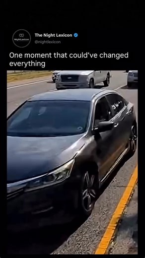 The Night Lexicon on Instagram: "The video shows what looks like a terrifying near-miss, a moment so intense it feels like time slows down. At first glance, it looks completely real and makes you think someone just narrowly avoided a serious accident. What surprises most people is that the entire clip is actually CGI. No one was ever in danger. The realism comes from advanced visual effects that make the scene look lifelike enough to fool viewers on first watch. Clips like this go viral because