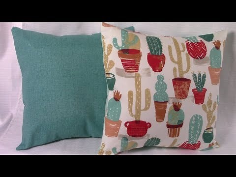 20 Minute Pillow - very detailed instructions
