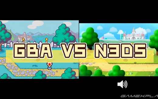 GBA对比N3DS （间隔2.5个世代的对比）_哔哩哔哩bilibili_游戏集锦