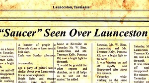 And to take you all into the weekend, here's something a little, well, different... During the 1950s, Launceston experienced something of a flying saucer frenzy with dozens of sightings reported around Northern Tasmania. So we decided it was time to put the hard word on Queen Victoria Museum and Art Gallery Planetarium guru and all-round astronomer extraordinaire Martin George to come clean on when our alien overlords are expected to return. (*He wouldn't give details. Someone/thing likely got t