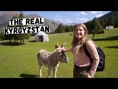 Inside a Yurt Camp in the remote mountains of Kyrgyzstan 🇰🇬
