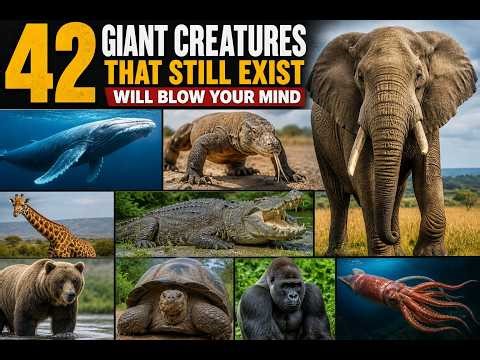 42 Giant Creatures That Still Exist Will Blow Your Mind .