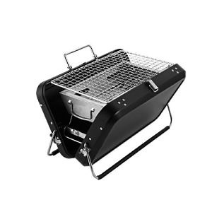 [Hot Item] OEM Color Suitcase Stainless Steel Portable Folding Briefcase Charcoal Barbecue Grill for Outdoor for Camping Hiki