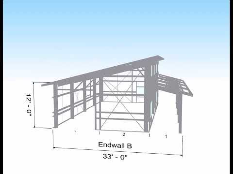 Build Your Dream: 25x50 Single Slope Lean-to Barndominium Kit [DIY]