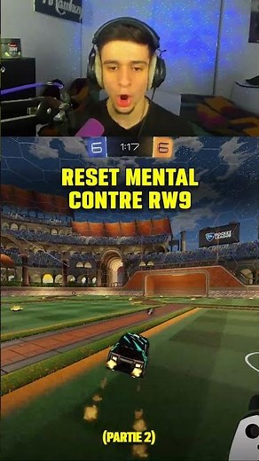 RESET MENTAL CONTRE RW9 ! 2/2 #mawkzy #rlshorts #rocketleague