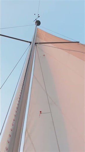 Beautiful Sunset while Sailing