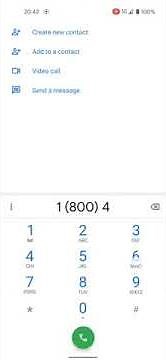 How to dial letters (1 800 numbers)
