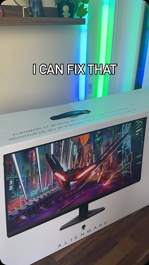 ALIENWARE on Instagram: "You look like you need a monitor upgrade ️ ICYMI: The new AW2725QF is available September 12th and is our first Dual Resolution monitor! Swap between stunning 4K visuals @ 180Hz or go fast with FHD @ 360Hz with just the touch of a button - stay tuned for more info!"