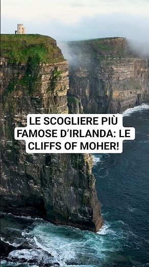 Le Cliffs of Moher: Dove l’Oceano Incontra la Leggenda! 🌊✨ #ireland #cliffsofmoher