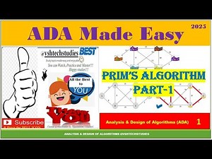 Prim's Algorithm, Part-1 | DBMS