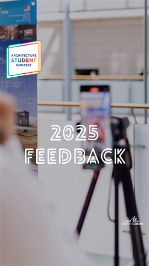 [2025 FEEDBACK] Let’s hear from the 2025 participating students! This or That? We asked the students competing in the Architecture Student Contest 2025 to choose between two proposals about architecture in general. For example: “Do you prefer new construction or renovation?” ➡ check out their answers 🎥 And you, what would your answers have been? | Saint-Gobain Architecture Student Contest