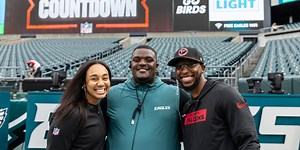 Behind the scenes working for an NFL team